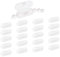 20PCS Roller Blind Chain Connectors Plastic Replacement Roller Blind Pull Cord Connector Clips Roman Vertical Blind Clips Chain Connectors Fits Blind Accessories Parts for Curtain Blind Windows