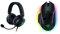 Razer Kraken V3 - Casque Gaming USB Filaire Chroma RGB Noir & Basilisk V3 - Souris Gaming Filaire Noir