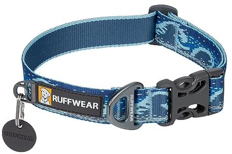 Ruffwear Unisex Crag Collar Hundehalsband, Midnight Wave, 51-66cm