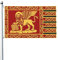 Bandiera Del Veneto Tradizionale Bandiera 9,6 x 1,5 m Bandiere Bifacciali Durevole Esterno Decorazioni Bandiere Home Party Bandiera di Benvenuto
