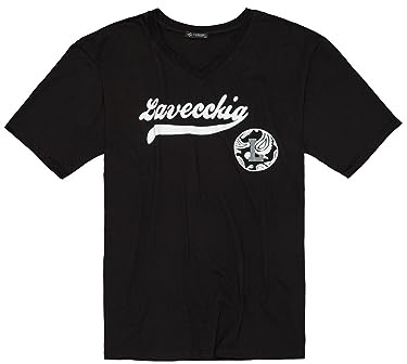 Lavecchia Übergrößen T-Shirt Herren Shirt V-Neck V-Ausschnitt Kurzarm Freizeit LV-9900