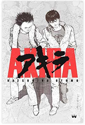 AKIRA Cartoon-Poster, Leinwand, Poster, Schlafzimmer, Dekoration, Sport, Landschaft, Büro, Raumdekoration, Geschenk, ungerahmt, 30 x 45 cm