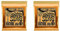 Ernie Ball Hybrid Slinky Cordes filées en nickel, pour guitare électrique, calibre 9-46 (Lot de 2)