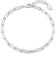 Philip Jones Silver Plated Small Link Paperclip Bracelet
