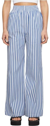 Urban Classics Damen Ladies Striped Loose Pants