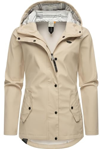 Ragwear Damen Übergangsjacke Regenjacke wasserdicht YM-Marge