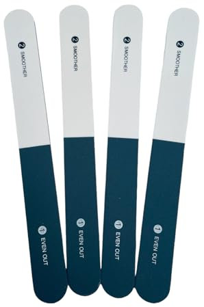 Generic 4-Pack Professional 3-Way Nail Buffer - Salon-Quality Shine & Easy-to-Use