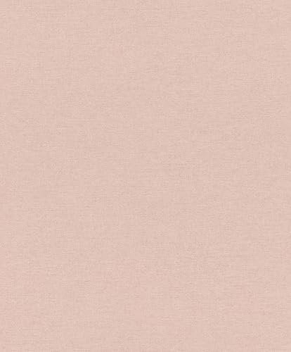 SCHÖNER WOHNEN-Kollektion Vliestapete LINEN 600254 in Rosé - 10,05 m x 0,53 m