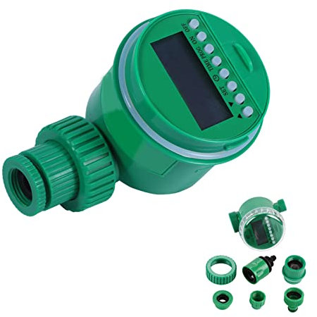 Regentonnen-Timer, Bewässerungs-Timer, Automatischer Digitaler LCD-elektronischer Home-Wasser-Timer, Gartenbewässerungs-Controller, Programme, Bewässerungs-Timer