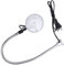 1500 Lm Weißes Licht, LED-Maschinenleuchte mit Flexiblem Schwanenhals, Magnetfuß, 360°-Drehung, für Drehbank, Nähmaschine, Grill, Industriebeleuchtung