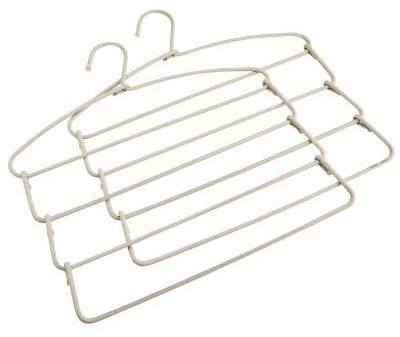 lakeland 2 Suede Covered Trouser Hanger