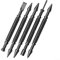 Zilimontt 5 pcs Nail Setter Dual Head Center Punch, Spring Loaded Center Hole Punch, Hand Tool for Metal or Wood, Nail Tool Features 1/8-in, 3/32-in, 3/16-in, 1/16-in, 1/32-in(With bag)