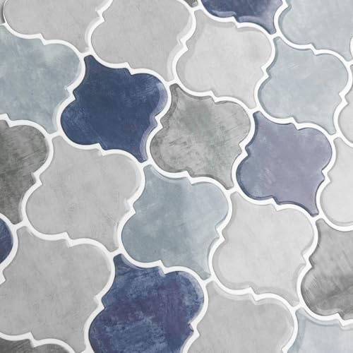 Alwayspon Fliesenrückwand für Küche, Badezimmer, 2,5 mm dick, 3D-Design, zum Abziehen und Aufkleben, Marmor-Design, Vinyl-Aufkleber, Vinylböden, selbstklebend, 10 Stück