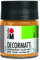 Marabu Peinture Acrylique Decormatt, Or Métallique, 50 ml