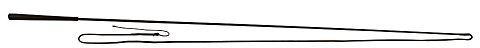 Kerbl Frusta lngitudinale All-in-one, 180 cm, 32365