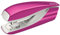 Leitz Heftgerät, 30 Blatt Tacker mit 200 Heftklammern, Hefter aus Metall mit Kunststoffelementen, WOW Serie, Pink, 55021023