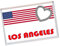 Los Angeles - California - Love USA/American Cities - Jumbo Fridge Magnet (United States of America)