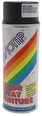 BOMBOLETTA SPRAY VERNICE MOTIP GLICERO NERO OPACO spray 400ml (01601)