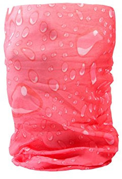Alsino Multifunktionstuch Schlauchtuch Gesichtsschutz Variante wählen:MF-242 pink Wassertropfen