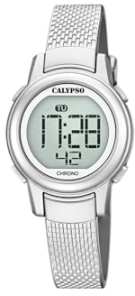 CALYPSO Femme Analogique-Numérique Quartz Montre avec Bracelet en Plastique