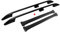 Dachreling + Dachträger für Renault Trafic 2014-2025 L2 Langer Alu Schwarz 5X