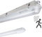 Proventa Feuchtraumleuchte 120cm mit lampe, led leuchte mit bewegungsmelder,14W, 2100lm, 4000K, IP65, IK08, flackerfrei, Kellerlampe, für,kellerlicht,deckenlampe garage, Carport,50.000h