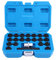 Kit di Rimozione Chiave di Blocco Ruota 22PCS, Utensile per Rimozione Viti Antifurto per Ruote Auto in Acciaio Legato con Set di Strumenti Adattatore per