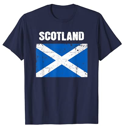 Schottland Trikot Scotland Football Shirt Herren Damen 2021 T-Shirt