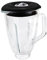 Anbige Replacement parts Round Glass Jar with lid, Compatible with Hamilton Beach Blenders (6 cup)