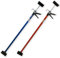 Montagestütze Deckenstütze Teleskopstütze Einhandstütze Zargenspanner 115-290cm 30 Kg Tragkraft (2 Stk., ROT)