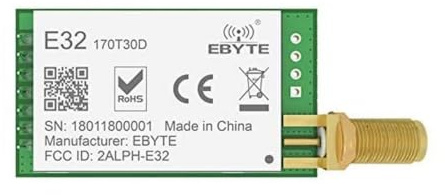 EBYTE LoRa Module Wireless Transceiver Transmitter Receiver 170MHz Long Range 8km E32-170T30D Rf Modul e32 30dBm SMA Antenne