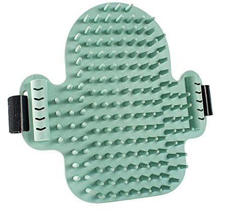 MiOYOOW Cat Self Groomer, weiche, elastische Eck-Massagekämme, Bürste für die Katzenpflege, Badreinigung, entspannend