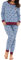 Wingwalker Damen Disney Mickey Mouse Pyjama Damen Waffelpyjamas Blau Medium