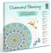 Ursus 43520005F - Diamond Painting Mandala Set 5, Bastelset mit Steinchen in Hellblau-, Taupe- und Weißtönen zum Selbstgestalten, eine Leinwand ca. 30 x 30 x 1,5 cm groß