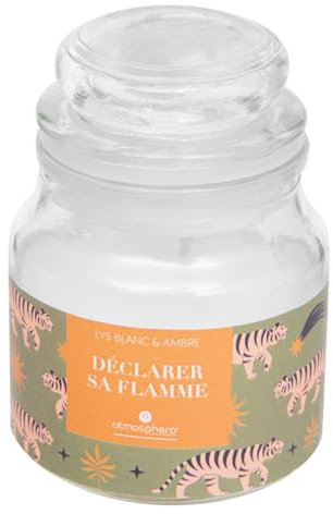 ATMOSPHERA CREATEUR D'INTERIEUR - Candela profumata jomy giglio bianco e ambra 70g