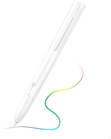 TiMOVO Pencil Case Compatible with Apple Pencil Pro & Apple Pencil 2nd Generation, Retractable Protective Pencil Case Cover with Sturdy Clip for iPad Pencil, Support Double-Tap, White