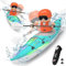 LYtech RC Boat Remote Control Kayak for Kids - 2.4GHz High Speed Racing Boat for Pools and Lakes - Rechargeable Electric Waterproof Ship Toy Gift for 3+ Year Old Boys Girls