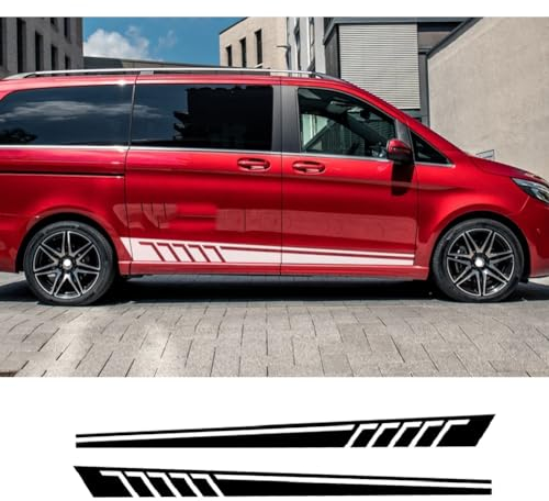 Auto-Seitentür-Aufkleber, für M=ercedes B=ENZ Vito V-Klasse W447 V260 Viano WV639, Fahrzeug-Vinyl-Dekor, Deacal, Auto-Tuning-Zubehör