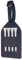 TORRO Leder Golf Tee Halter – Leder Tee Halter für Golftaschen mit 4 Tee-Schlitzen, Verstellbarem Riemen und 4 Bambus Tees (Marineblau)