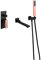 WOTZOV Mitigeur de Baignoire Moderne avec douchette à Main et Tuyau de Douche, monocommande monté en saillie avec mitigeur Rotatif, Baignoire, Douche, mitigeur de Baignoire，Rose Gold
