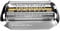 BESTBOMG Series 9 Elektrorasierer Scherkopf Kompatibel mit Braun Elektrorasierer Series 9 Pro Ersatzscherteil Rasiererköpfe für Männer, 1er Pack (Silber, 94M)