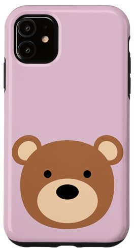 Hülle für iPhone 11 niedlicher teddy auf tshirt Teddybär Handyhülle Teddy Hoodie