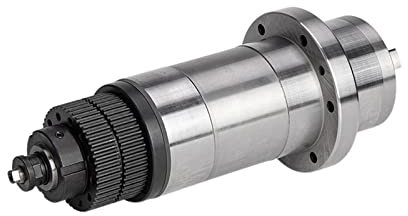 CNC-Spindelmotor-Kit BT30-Spindel-CNC-Fräser-Frässpindelmotor mit Synchronriemen for BT30-Feder + Deichselzugklaue 45°(8000rpm)