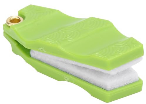 DOUDINGMAO Angelschnur-Reiniger, leicht zu transportierender Fliegenschnur-Reiniger, kleine Größe für Angelbegeisterte, Angelschnurglätter, Reiniger