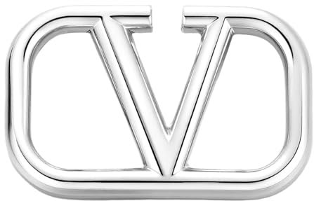 Silber Brosche,Buchstabe V Brosche,CC Brosche,Damen CC Brosche,Perle Brosche,Modern Brosche,Große Broschen für Kleidung Brief Brosche,Dupes,Ideal Geschenk für Frauen, ideal für Geburtstage,Muttertag