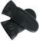 DEARMAMY Herren Lederhandschuhe Mit Warmem Futter Aus Lammfell Extra Dicke Winterhandschuhe Für Erwachsene Für Kaltes Wetter Und Outdoor Aktivitäten