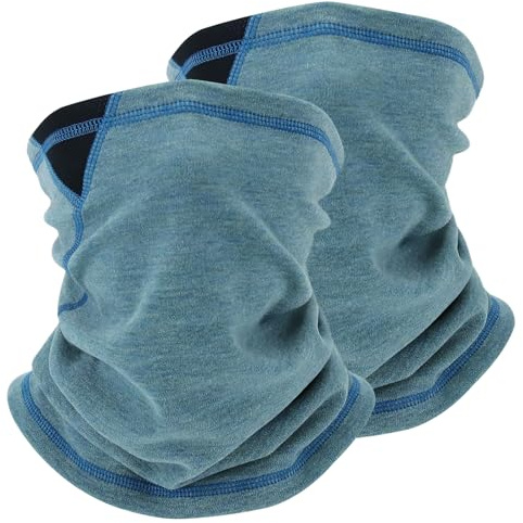 Shecret Fleece Schlauchschal 1 oder 2 Stück, Halswärmer Damen Herren Winter | Fleece Schlauchschal weich und elastisch,Thermo Halswärmer winddicht,Damen und Herren,ideal für Outdoor Sport im Winter