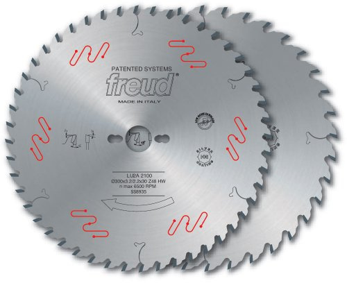Freud LU2A18: 250 mm x 40T Hartmetallbestückte Klinge zum Abreißen und Querschneiden