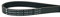 Hutchinson 1314 PJ 4 Courroie trapézoïdale à nervures 1314 PJ 4 compatible avec machine à laver Bosch Siemens 00278339 et Constructa DeDietrich Foron Merker