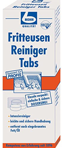 10 pastilles nettoyantes pour friteuse